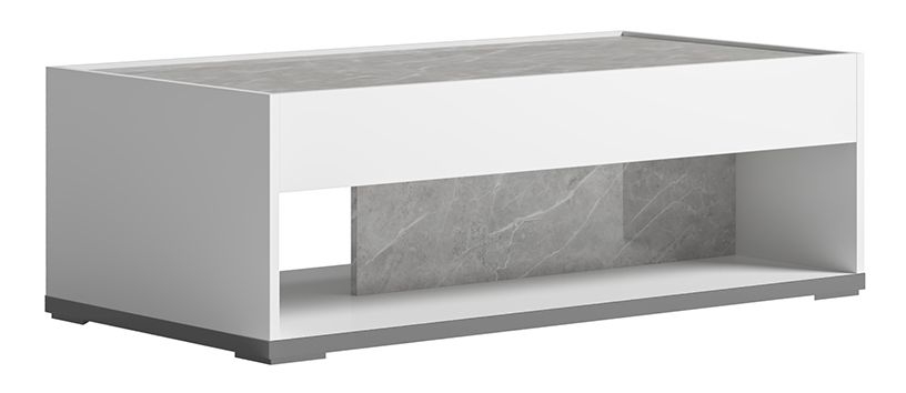 Product photograph of Status Mara Day White Italian Coffee Table from Choice Furniture Superstore.